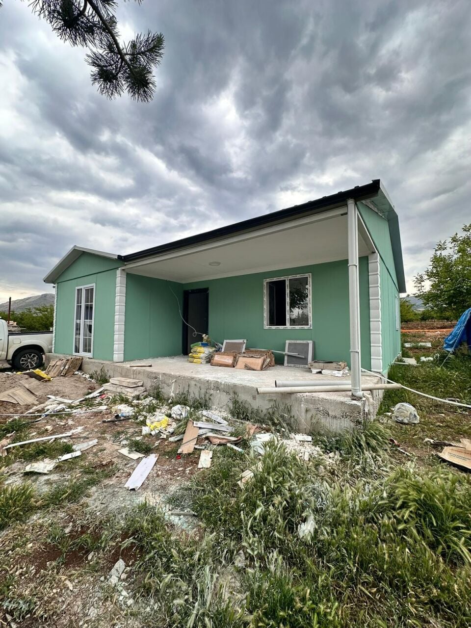 Malatya Cumhuriyet Örnekköy Prefabrik Ev 92m2 2+1 Anahtar Teslim Projemiz