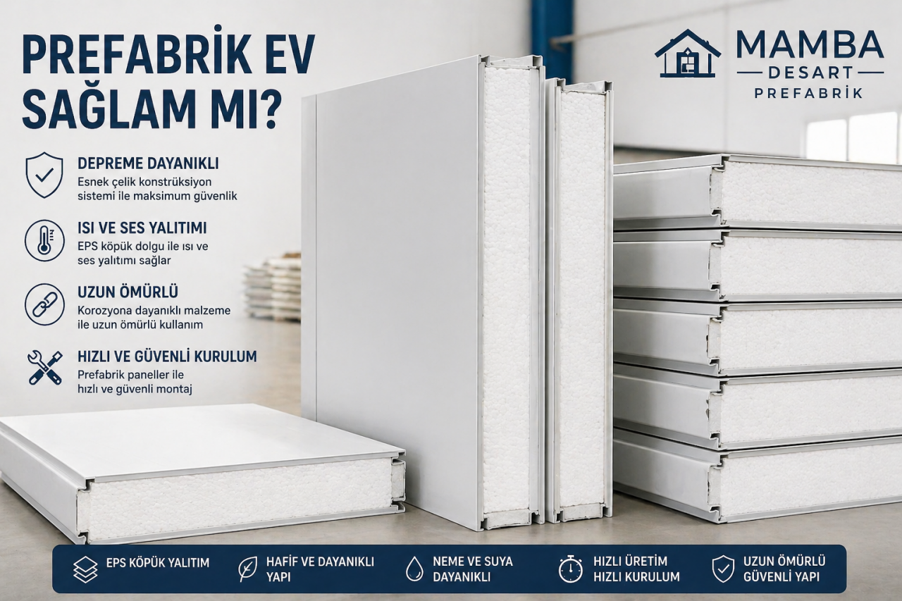 Prefabrik Ev Sağlam mı? 