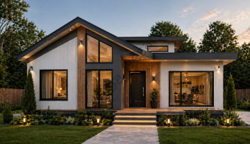 Prefabrik Ev 75 m2 Tek Kat 2+1 Ev Planı
