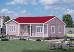 Prefabrik Ev 78 m2 Tek Kat 2+1 Ev Planı