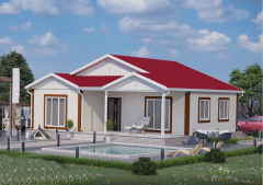 Prefabrik Ev 85 m2 Tek Kat 2+1 Ev Planı