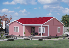 Prefabrik Ev 91 m2 Tek Kat 2+1 Ev Planı