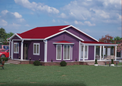 Prefabrik Ev 95 m2 Tek Kat 3+1 Ev Planı