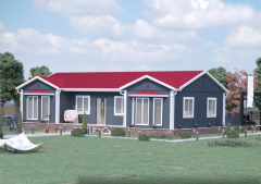 Prefabrik Ev 98 m2 Tek Kat 3+1 Ev Planı