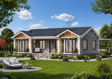 Prefabrik Ev 98 m2 Tek Kat 3+1 Ev Planı