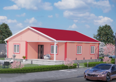 Prefabrik Ev 100 m2 Tek Kat 3+1 Ev Planı