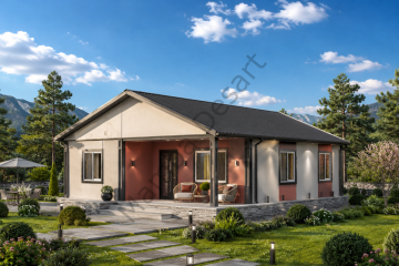Prefabrik Ev 100 m2 Tek Kat 3+1 Ev Planı