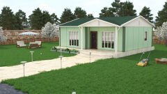 Prefabrik Ev 72 m2 Tek Kat 2+1 Ev Planı