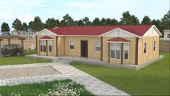 Prefabrik Ev 98 m2 Tek Kat 3+1 Ev Planı