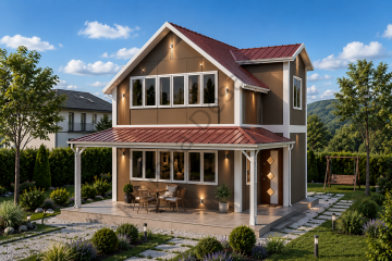 İki Katlı Dubleks Prefabrik Ev 101 m2