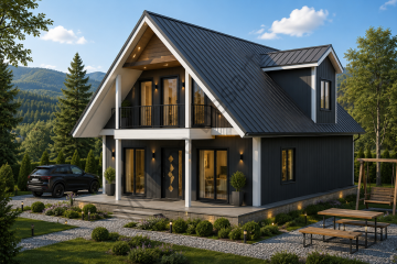 İki Katlı Dubleks Prefabrik Ev 134 m2
