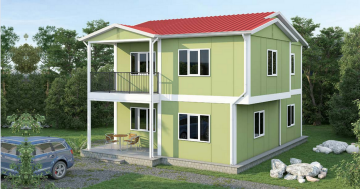 İki Katlı Dubleks Prefabrik Ev 150 m2